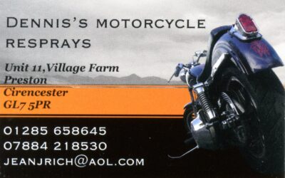 Dennis’s Motorcycle Resprays