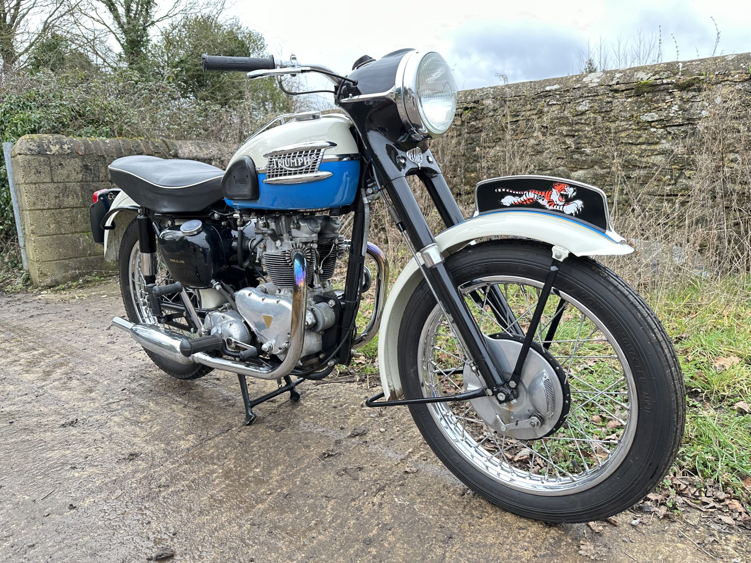 triumph t100 1957