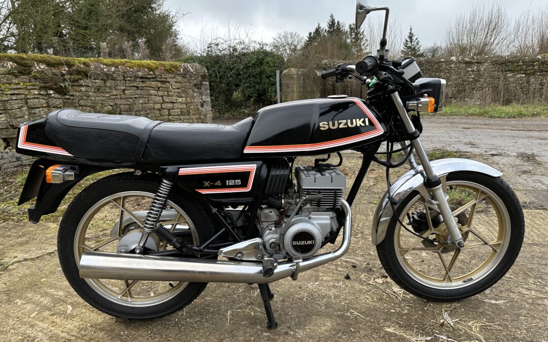 1981 Suzuki X4 125cc twin