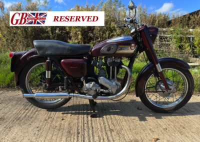 1954 Ariel 350cc Red Hunter