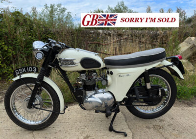 1963 Triumph T90 – White