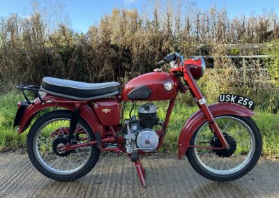 1956 James 8E Captain 197cc