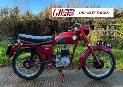 1956 James 8E Captain 197cc