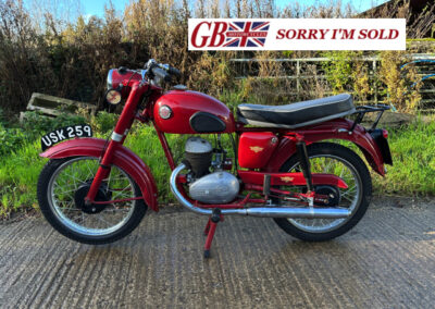 1956 James 8E Captain 197cc