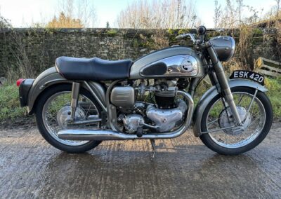 1957 Norton 99 Featherbed