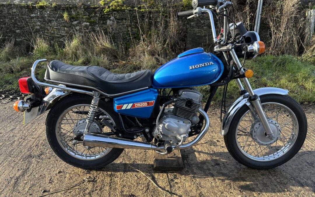 1981 Honda CM200 Twin – Blue