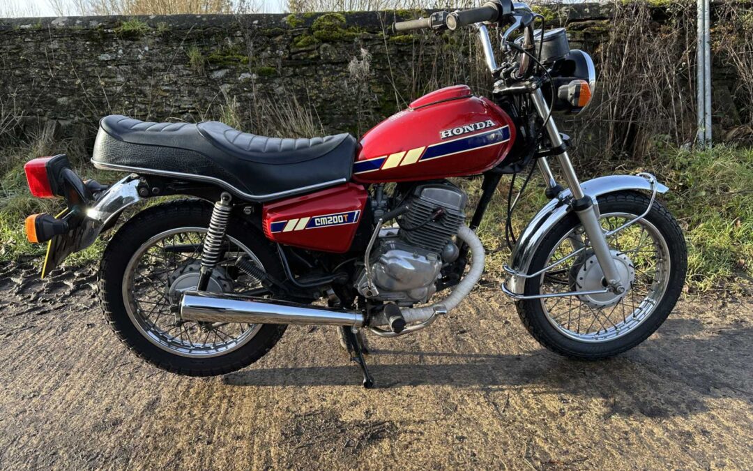 1981 Honda CM200 Twin – Red