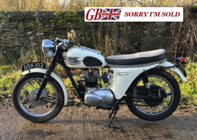 1963 Triumph T90 – White