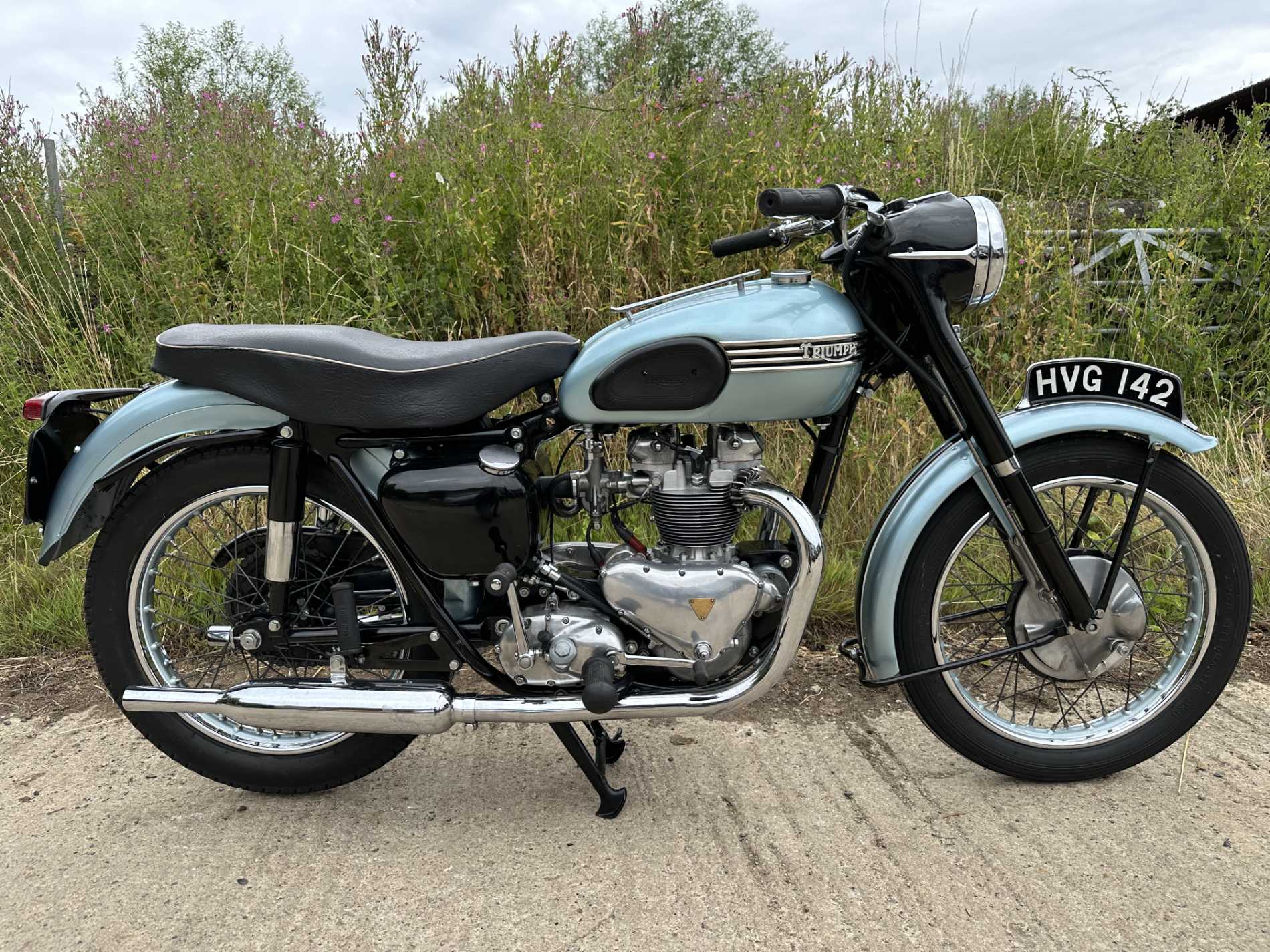 1955 Triumph T100 500cc_001