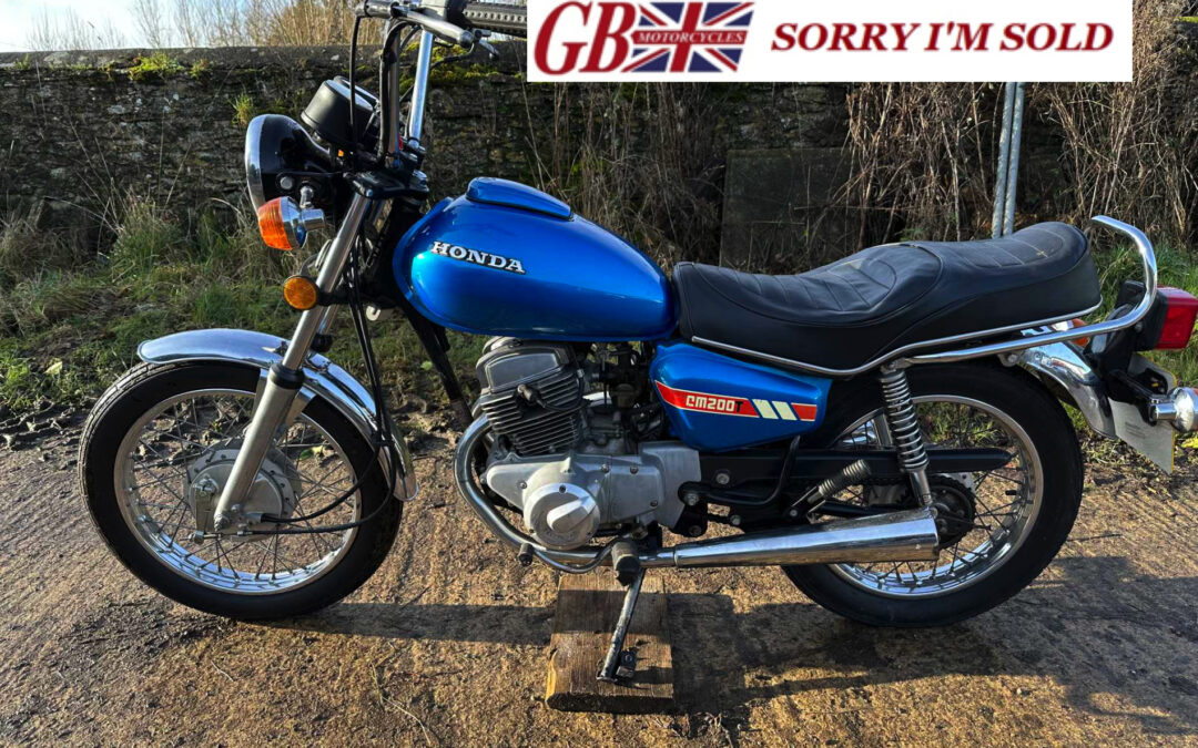 1981 Honda CM200 Twin – Blue
