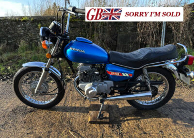 1981 Honda CM200 Twin – Blue