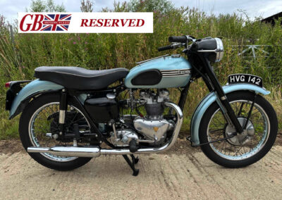 1955 Triumph Tiger T100 500cc Near Mint