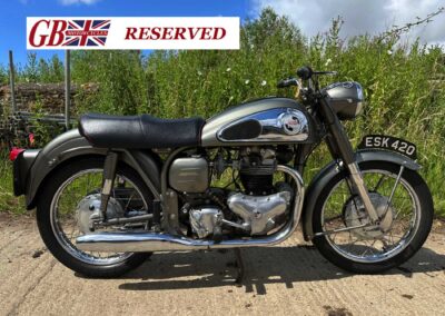 1957 Norton 99 Featherbed