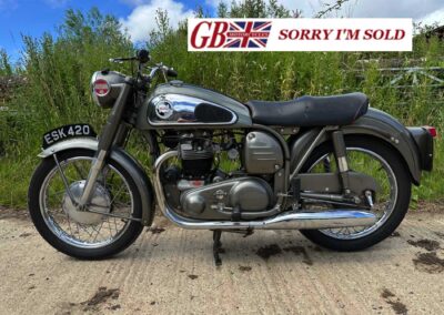 1957 Norton 99 Featherbed