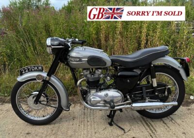 1958 Triumph Tiger T110 650cc Near Mint