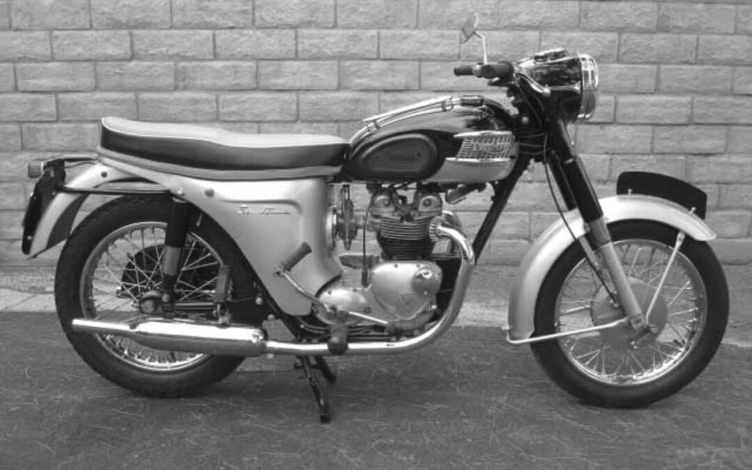 1965 Triumph 5TA Speed Twin – Black/Silver