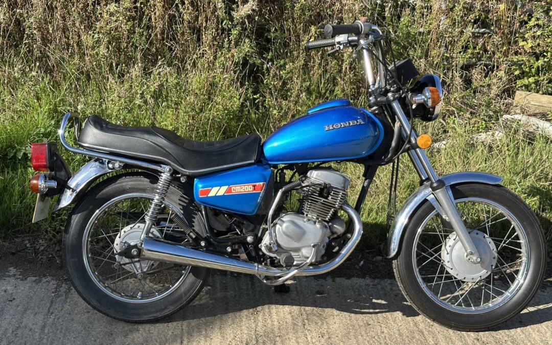 1981 Honda CM200T Twin 200cc – Blue
