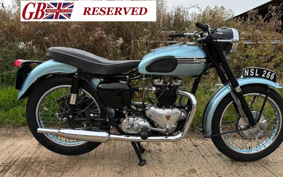1954 Triumph Tiger T110 650cc Mint
