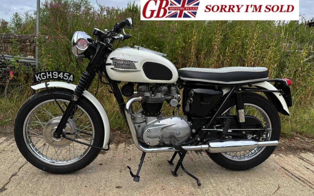 1963 Triumph T120 Bonneville 650cc Rare Example