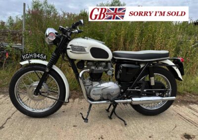 1963 Triumph T120 Bonneville 650cc Rare Example