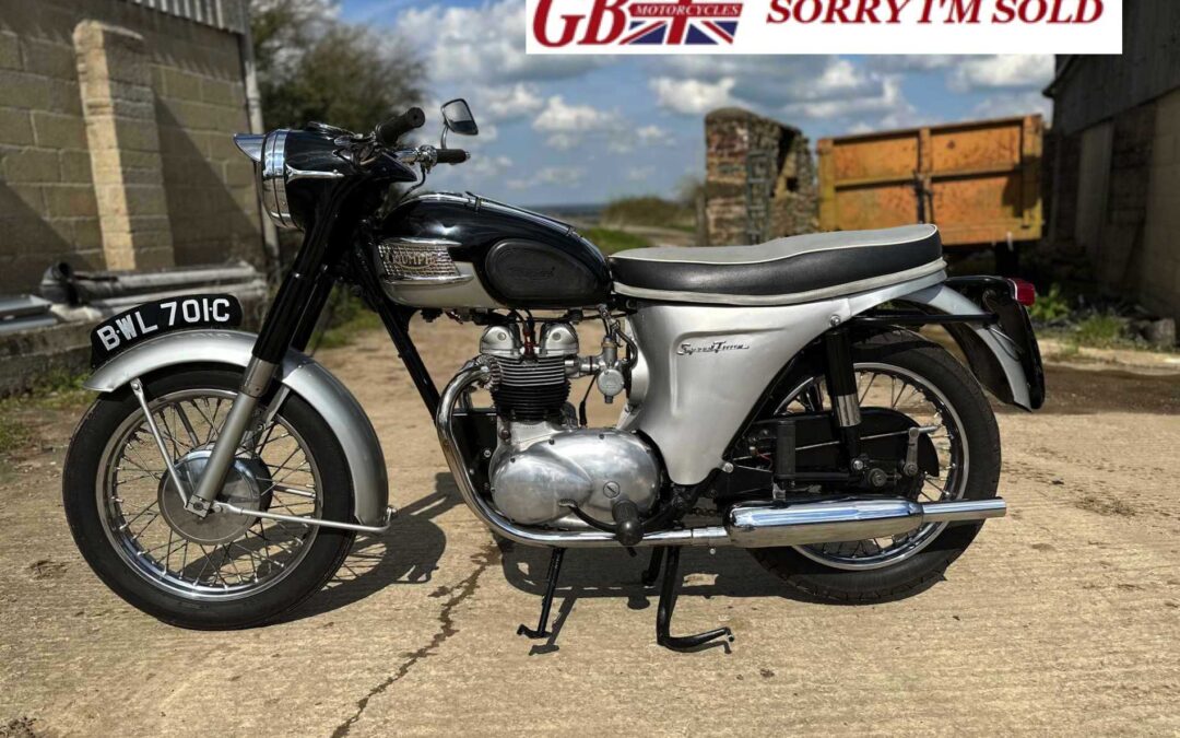 1965 Triumph 5TA Speed Twin – Black/Silver