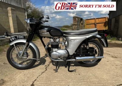 1965 Triumph 5TA Speed Twin – Black/Silver