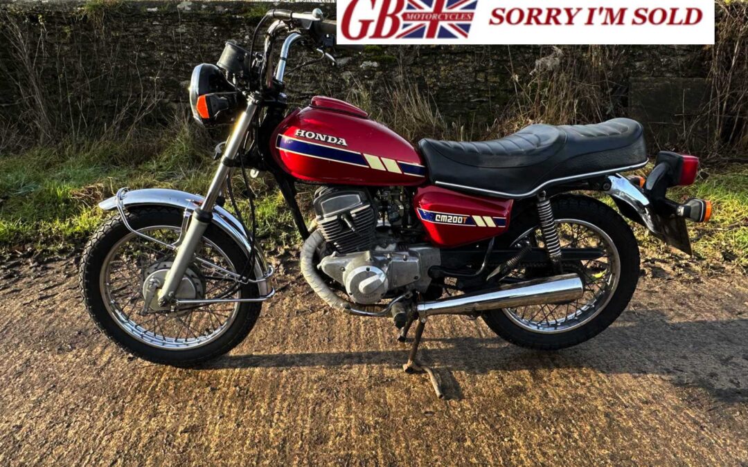 1981 Honda CM200 Twin – Red