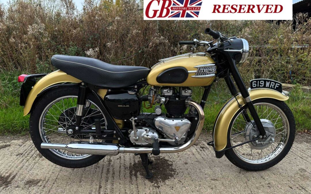 1958 Triumph 6T Thunderbird 650cc Mint
