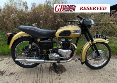 1958 Triumph 6T Thunderbird 650cc Mint
