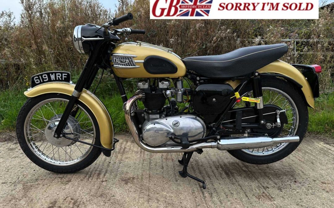 1958 Triumph 6T Thunderbird 650cc Mint