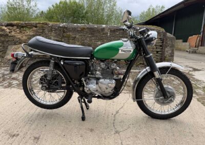 1969 Triumph T100C 500cc – Green/Silver