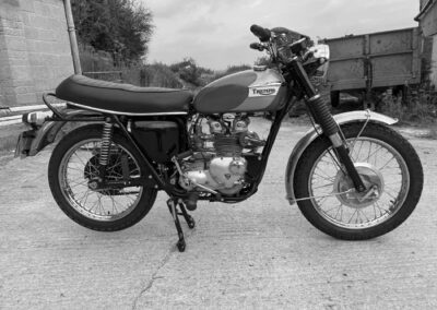 1969 Triumph T100C 500cc – Green/Silver