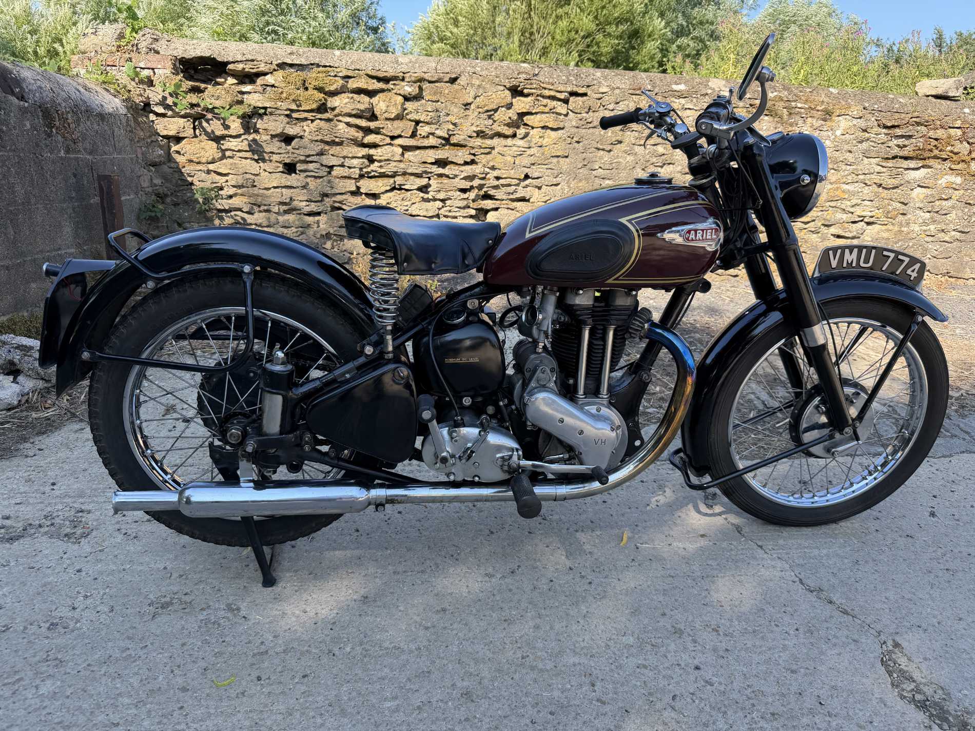 1952 Ariel VH500 Single_001